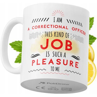 OEM Mug Humoristique Pour Agent Correctionnel, Avec Texte Amusant Et Design Graphique. Idéal Pour Les Anniversaires, Les Fêtes Et Les Jours Fériés. Mug Premium Pour Occasions Spéciales, À La Maison Ou Au - Publicité OEM Mug Humoristique Pour Agent Correctionnel, Avec Texte Amusant Et Design Graphique. Idéal Pour Les Anniversaires, Les Fêtes Et Les Jours Fériés. Mug Premium Pour Occasions Spéciales, À La Maison Ou Au - Publicité