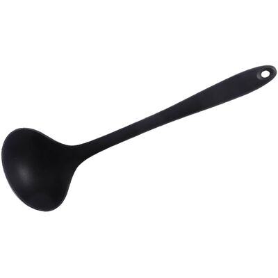 MCKENSA Louche À Soupe En Silicone De 28,5 Cm (11,2 Po) Avec Poignée Ergonomique Et Résistante À La Chaleur, Idéale Pour La Cuisine Et Les Repas À La Maison (noir). Publicité MCKENSA Louche À Soupe En Silicone De 28,5 Cm (11,2 Po) Avec Poignée Ergonomique Et Résistante À La Chaleur, Idéale Pour La Cuisine Et Les Repas À La Maison (noir). Publicité