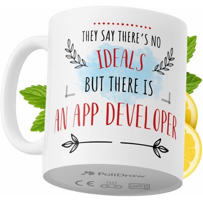 OEM Mug Humoristique Pour Développeur D'Applications, Avec Un Texte Amusant Et Un Design Graphique Original. Idéal Pour Les Anniversaires, Les Fêtes Et Les Occasions Spéciales. Mug Premium Pour La Maison, - Publicité OEM Mug Humoristique Pour Développeur D'Applications, Avec Un Texte Amusant Et Un Design Graphique Original. Idéal Pour Les Anniversaires, Les Fêtes Et Les Occasions Spéciales. Mug Premium Pour La Maison, - Publicité