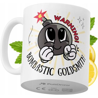 OEM Mug Humoristique Pour Orfèvre, Avec Un Texte Amusant Et Un Design Graphique Original. Idéal Pour Les Anniversaires, Les Fêtes Et Les Occasions Spéciales. Mug Premium Pour La Maison, Le Bureau Et Le Tr - Publicité OEM Mug Humoristique Pour Orfèvre, Avec Un Texte Amusant Et Un Design Graphique Original. Idéal Pour Les Anniversaires, Les Fêtes Et Les Occasions Spéciales. Mug Premium Pour La Maison, Le Bureau Et Le Tr - Publicité