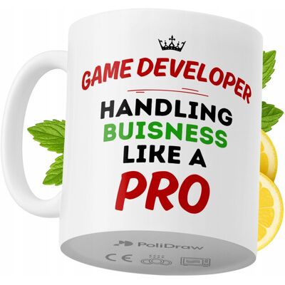 OEM Mug Humoristique Pour Développeur De Jeux Vidéo, Avec Un Texte Amusant Et Un Design Graphique Original. Idéal Pour Les Anniversaires, Les Fêtes Et Les Occasions Spéciales. Mug Premium Pour La Maison, - Publicité OEM Mug Humoristique Pour Développeur De Jeux Vidéo, Avec Un Texte Amusant Et Un Design Graphique Original. Idéal Pour Les Anniversaires, Les Fêtes Et Les Occasions Spéciales. Mug Premium Pour La Maison, - Publicité