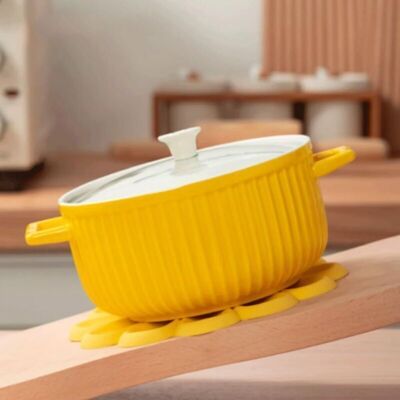 XVX Sous-verres En Silicone Design Rond 17 Cm – Lot De 2, Résistants Aux Températures Et Non Glissants, Idéaux Pour Salon & Cuisine - Publicité XVX Sous-verres En Silicone Design Rond 17 Cm – Lot De 2, Résistants Aux Températures Et Non Glissants, Idéaux Pour Salon & Cuisine - Publicité