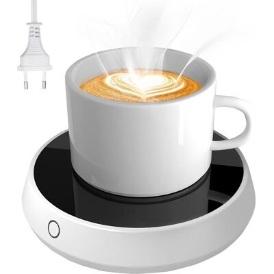 OEM Chauffe-tasse Électrique Pour Le Bureau, Chauffe-tasse À Café Avec 3 Températures Pour Réchauffer La Tasse De Café, Le Thé Et Le Lait - Publicité OEM Chauffe-tasse Électrique Pour Le Bureau, Chauffe-tasse À Café Avec 3 Températures Pour Réchauffer La Tasse De Café, Le Thé Et Le Lait - Publicité