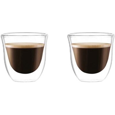 OEM Verres Isothermes 70 Ml Pour Café, Lot De 2. Szk31zestaw2 - Publicité OEM Verres Isothermes 70 Ml Pour Café, Lot De 2. Szk31zestaw2 - Publicité