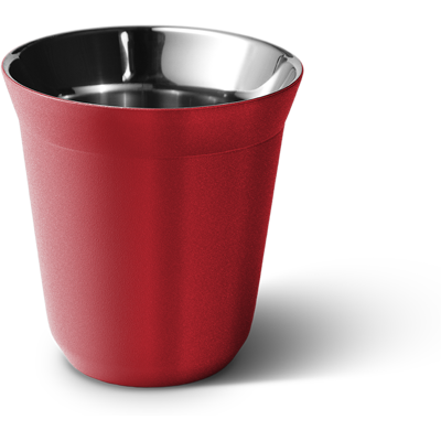 OEM Mug Rouge Métallisé De 80 Ml - Publicité OEM Mug Rouge Métallisé De 80 Ml - Publicité