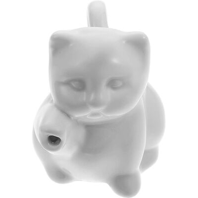LISATR Bouilloire À Lait En Céramique, Jolie Tasse À Sauce En Forme D'Animal, Tasse À Café À Tirette En Forme De Fleur-8.5x5.5x7cm-white - Publicité LISATR Bouilloire À Lait En Céramique, Jolie Tasse À Sauce En Forme D'Animal, Tasse À Café À Tirette En Forme De Fleur-8.5x5.5x7cm-white - Publicité