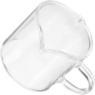 OEM Verre Petit Pichet Pour Café Pichet À Sauce Pot À Lait Cuisine Bec Verseur Double Pour Mousse Lait Compact Pour Portion Individuelle - Publicité OEM Verre Petit Pichet Pour Café Pichet À Sauce Pot À Lait Cuisine Bec Verseur Double Pour Mousse Lait Compact Pour Portion Individuelle - Publicité