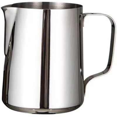 OEM Pichet À Mousse De Lait, Pichet À Lait En Acier Inoxydable 304, Pichet À Vapeur De 350 Ml, Pichet À Vapeur Pour Café, Cappuccino, Barista, Carafe À Lait Avec Stylo De Décoration, Argenté 350ml - Publicité OEM Pichet À Mousse De Lait, Pichet À Lait En Acier Inoxydable 304, Pichet À Vapeur De 350 Ml, Pichet À Vapeur Pour Café, Cappuccino, Barista, Carafe À Lait Avec Stylo De Décoration, Argenté 350ml - Publicité