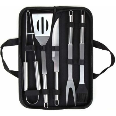 OEM Royaluxe-ensemble Ustensiles De Barbecue Mallette En Aluminium, Accessoire De Barbecue Professionnel,parfaite Set De Couverts Barbecue Libre Pour Les Hommes Papa Cadeau D'Anniversaire(5 Pièces) - Publicité OEM Royaluxe-ensemble Ustensiles De Barbecue Mallette En Aluminium, Accessoire De Barbecue Professionnel,parfaite Set De Couverts Barbecue Libre Pour Les Hommes Papa Cadeau D'Anniversaire(5 Pièces) - Publicité