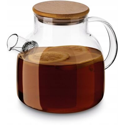 OEM Carafe En Verre Avec Spirale En Borosilicate Thé Limonade Tadar Nexo 1,3 L - Publicité OEM Carafe En Verre Avec Spirale En Borosilicate Thé Limonade Tadar Nexo 1,3 L - Publicité