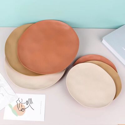 LUMIERE Lot De 6 Assiettes De 19 Cm Incassables, Assiettes À Gâteau, Assiettes En Plastique Réutilisables, Pour Pizza, Pâtes, Gâteaux, Adultes, Plates-formes De Vaisselle - Publicité LUMIERE Lot De 6 Assiettes De 19 Cm Incassables, Assiettes À Gâteau, Assiettes En Plastique Réutilisables, Pour Pizza, Pâtes, Gâteaux, Adultes, Plates-formes De Vaisselle - Publicité