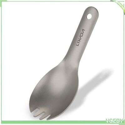 OEM Cuillère - Fafeicy - Manche Court - Titane Ultraléger - 124 Mm - Trou De Fixation - Publicité OEM Cuillère - Fafeicy - Manche Court - Titane Ultraléger - 124 Mm - Trou De Fixation - Publicité