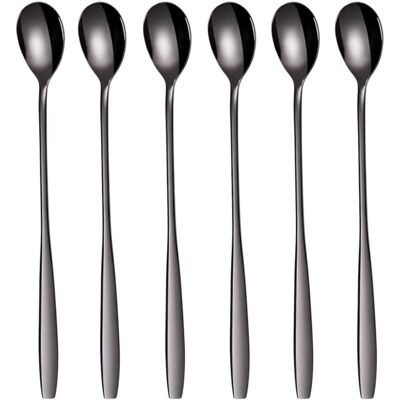 OEM Cuillères À Dessert En Acier Inoxydable Poli, Lot De 6 Pièces, Compatibles Lave-vaisselle – Design Élégant Et Résistant - Publicité OEM Cuillères À Dessert En Acier Inoxydable Poli, Lot De 6 Pièces, Compatibles Lave-vaisselle – Design Élégant Et Résistant - Publicité