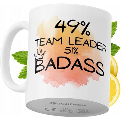OEM Mug Humoristique Pour Chef D'Équipe, Avec Un Texte Amusant Et Un Design Graphique Original. Idéal Pour Les Anniversaires, Les Fêtes Et Les Occasions Spéciales. Mug Premium Pour La Maison, Le Bureau Et - Publicité OEM Mug Humoristique Pour Chef D'Équipe, Avec Un Texte Amusant Et Un Design Graphique Original. Idéal Pour Les Anniversaires, Les Fêtes Et Les Occasions Spéciales. Mug Premium Pour La Maison, Le Bureau Et - Publicité