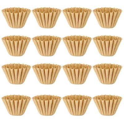 LISATR 50 Filtres À Café En Forme De Galette, Pour La Filtration Manuelle Du Café Filtre (1 À 2 Tasses) À La Maison.-4.5x6cm - Publicité LISATR 50 Filtres À Café En Forme De Galette, Pour La Filtration Manuelle Du Café Filtre (1 À 2 Tasses) À La Maison.-4.5x6cm - Publicité