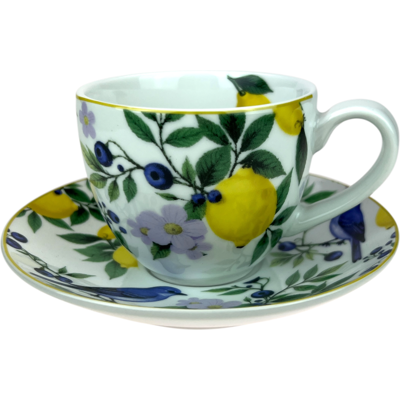 OEM Tasse Et Soucoupe En Porcelaine Capri 300 Ml Bogucice - Publicité OEM Tasse Et Soucoupe En Porcelaine Capri 300 Ml Bogucice - Publicité
