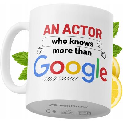 OEM Mug Humoristique Pour Acteur, Avec Texte Amusant Et Design Graphique, Idéal Pour Les Anniversaires, Les Fêtes Et Les Occasions Spéciales. Mug Premium Pour La Maison, Le Bureau Et Le Travail. Blanc, 33 - Publicité OEM Mug Humoristique Pour Acteur, Avec Texte Amusant Et Design Graphique, Idéal Pour Les Anniversaires, Les Fêtes Et Les Occasions Spéciales. Mug Premium Pour La Maison, Le Bureau Et Le Travail. Blanc, 33 - Publicité