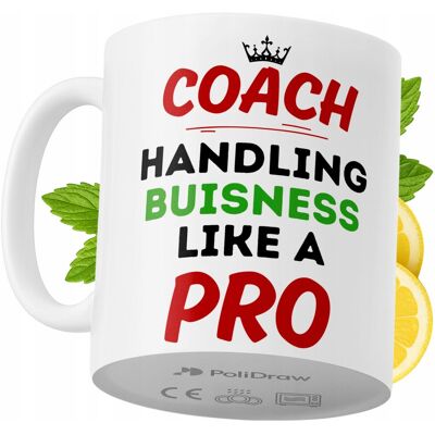 OEM Mug Humoristique Pour Coach, Avec Un Texte Amusant Et Un Design Graphique Original. Idéal Pour Les Anniversaires, Les Fêtes Et Les Occasions Spéciales. Mug Premium Pour La Maison, Le Bureau Et Le Trav - Publicité OEM Mug Humoristique Pour Coach, Avec Un Texte Amusant Et Un Design Graphique Original. Idéal Pour Les Anniversaires, Les Fêtes Et Les Occasions Spéciales. Mug Premium Pour La Maison, Le Bureau Et Le Trav - Publicité