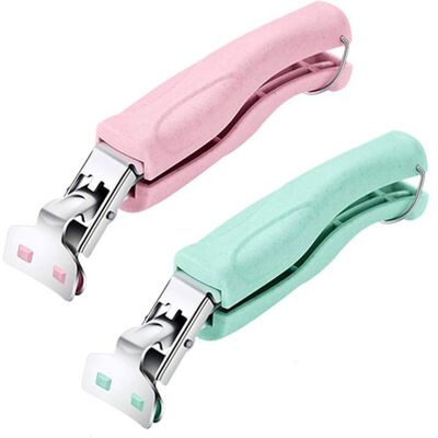 OEM 2 Pinces Anti-brûlure En Acier Inoxydable, Poignée Ergonomique En Pp Paille De Blé, Joint Silicone, Pour Bols Et Assiettes Chaudes En Cuisine - Publicité OEM 2 Pinces Anti-brûlure En Acier Inoxydable, Poignée Ergonomique En Pp Paille De Blé, Joint Silicone, Pour Bols Et Assiettes Chaudes En Cuisine - Publicité