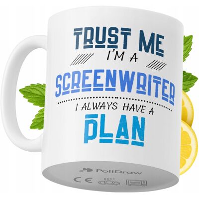 OEM Mug Humoristique Pour Scénariste, Avec Texte Amusant Et Design Graphique. Idéal Pour Les Anniversaires, Les Fêtes Et Les Occasions Spéciales. Mug Premium Pour La Maison, Le Bureau Et Le Travail. Blanc - Publicité OEM Mug Humoristique Pour Scénariste, Avec Texte Amusant Et Design Graphique. Idéal Pour Les Anniversaires, Les Fêtes Et Les Occasions Spéciales. Mug Premium Pour La Maison, Le Bureau Et Le Travail. Blanc - Publicité