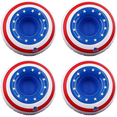 YUDO 4 Sous-verres Drapeau Américain - Publicité YUDO 4 Sous-verres Drapeau Américain - Publicité