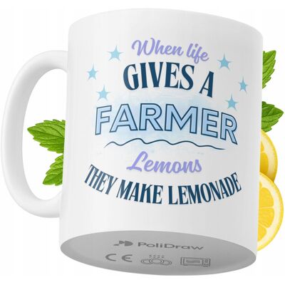 OEM Mug Humoristique Pour Fermier, Avec Un Texte Amusant Et Un Design Graphique Original. Idéal Pour Les Anniversaires, Les Fêtes Et Les Occasions Spéciales. Mug Premium Pour La Maison, Le Bureau Et Le Tr - Publicité OEM Mug Humoristique Pour Fermier, Avec Un Texte Amusant Et Un Design Graphique Original. Idéal Pour Les Anniversaires, Les Fêtes Et Les Occasions Spéciales. Mug Premium Pour La Maison, Le Bureau Et Le Tr - Publicité