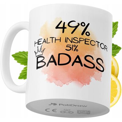 OEM Mug Humoristique Pour Inspecteur Sanitaire, Avec Texte Amusant Et Design Graphique. Idéal Pour Les Anniversaires, Les Fêtes Et Les Jours Fériés. Mug Premium Pour Toutes Les Occasions Spéciales, À La M - Publicité OEM Mug Humoristique Pour Inspecteur Sanitaire, Avec Texte Amusant Et Design Graphique. Idéal Pour Les Anniversaires, Les Fêtes Et Les Jours Fériés. Mug Premium Pour Toutes Les Occasions Spéciales, À La M - Publicité