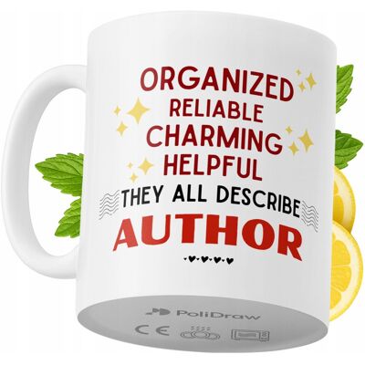 OEM Mug Humoristique Pour Auteur, Avec Texte Amusant Et Design Graphique, Idéal Pour Les Anniversaires, Les Fêtes Et Les Occasions Spéciales. Mug Premium Pour La Maison, Le Bureau Et Le Travail. Blanc, 33 - Publicité OEM Mug Humoristique Pour Auteur, Avec Texte Amusant Et Design Graphique, Idéal Pour Les Anniversaires, Les Fêtes Et Les Occasions Spéciales. Mug Premium Pour La Maison, Le Bureau Et Le Travail. Blanc, 33 - Publicité