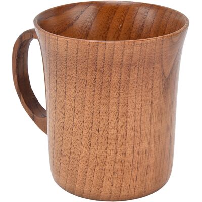 YUDO Mug En Bois De Jujubier - 280 Ml, Idéal Pour Le Thé, Le Café, L'Eau, Le Vin Ou Le Whisky Au Bureau. Publicité YUDO Mug En Bois De Jujubier - 280 Ml, Idéal Pour Le Thé, Le Café, L'Eau, Le Vin Ou Le Whisky Au Bureau. Publicité