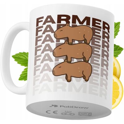 OEM Mug Humoristique Pour Fermier, Avec Un Texte Amusant Et Un Design Graphique Original. Idéal Pour Les Anniversaires, Les Fêtes Et Les Occasions Spéciales. Mug Premium Pour La Maison, Le Bureau Et Le Tr - Publicité OEM Mug Humoristique Pour Fermier, Avec Un Texte Amusant Et Un Design Graphique Original. Idéal Pour Les Anniversaires, Les Fêtes Et Les Occasions Spéciales. Mug Premium Pour La Maison, Le Bureau Et Le Tr - Publicité