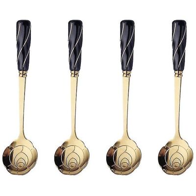 LISATR Nouvelles Cuillères À Gâteau Résistantes (lot De 4) - Publicité LISATR Nouvelles Cuillères À Gâteau Résistantes (lot De 4) - Publicité