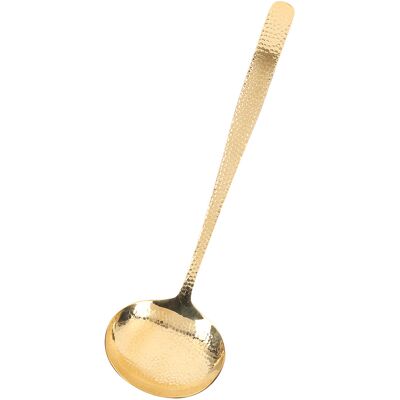 MRTRS Cuillère À Soupe En Laiton Durable Avec Une Élégante Finition Dorée Brillante, Poids Équilibré, Multifonctionnelle, Adaptée À La Cuisine Domestique. Publicité MRTRS Cuillère À Soupe En Laiton Durable Avec Une Élégante Finition Dorée Brillante, Poids Équilibré, Multifonctionnelle, Adaptée À La Cuisine Domestique. Publicité