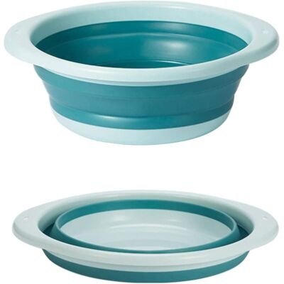 OEM Bassine Retractable, Bassine Pliable, Bol À Vaisselle Rond Pliable Moyen Multifonctionnel, Bol Pliable Portable Peu Encombrant Pour Laver Les Légumes, La Vaisselle, Sous-vêtement (bleu) - Publicité OEM Bassine Retractable, Bassine Pliable, Bol À Vaisselle Rond Pliable Moyen Multifonctionnel, Bol Pliable Portable Peu Encombrant Pour Laver Les Légumes, La Vaisselle, Sous-vêtement (bleu) - Publicité