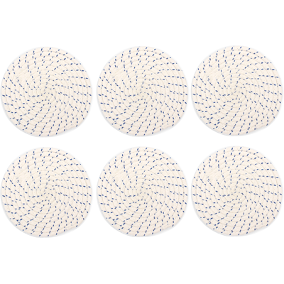 HERUSI Dessous De Verre Tissés À La Main, Absorbants, Ronds, Résistants À La Chaleur, Ultra-absorbants, Gris Clair - Publicité HERUSI Dessous De Verre Tissés À La Main, Absorbants, Ronds, Résistants À La Chaleur, Ultra-absorbants, Gris Clair - Publicité