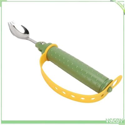 OEM Cuillère D'Aide À L'Alimentation - Fafeicy - Polyvalente - Antidérapante - Réglable - Acier Inoxydable - Publicité OEM Cuillère D'Aide À L'Alimentation - Fafeicy - Polyvalente - Antidérapante - Réglable - Acier Inoxydable - Publicité