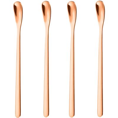 HERUSI Petites Cuillères À Cocktail - 14 Cm, Couleur Naturelle - Publicité HERUSI Petites Cuillères À Cocktail - 14 Cm, Couleur Naturelle - Publicité