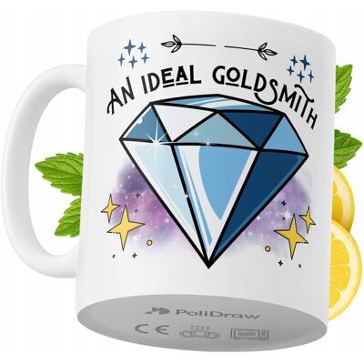 OEM Mug Humoristique Pour Orfèvre, Avec Un Texte Amusant Et Un Design Graphique Original. Idéal Pour Les Anniversaires, Les Fêtes Et Les Occasions Spéciales. Mug Premium Pour La Maison, Le Bureau Et Le Tr - Publicité OEM Mug Humoristique Pour Orfèvre, Avec Un Texte Amusant Et Un Design Graphique Original. Idéal Pour Les Anniversaires, Les Fêtes Et Les Occasions Spéciales. Mug Premium Pour La Maison, Le Bureau Et Le Tr - Publicité