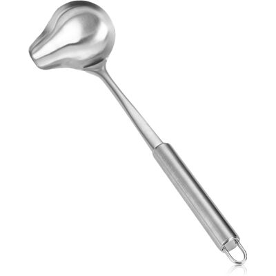 ALVIOR Ladle - Stainless Steel - With Spout - For Soup Sauce Punch Hot Pot - 30 Cm - 1 Piece - Publicité ALVIOR Ladle - Stainless Steel - With Spout - For Soup Sauce Punch Hot Pot - 30 Cm - 1 Piece - Publicité