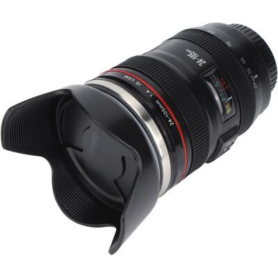 MCKENSA Tasse À Café En Acier Inoxydable Avec Couvercle Rétractable, Motif Objectif D'Appareil Photo, Cadeau Idéal Pour Les Passionnés De Photographie. Publicité MCKENSA Tasse À Café En Acier Inoxydable Avec Couvercle Rétractable, Motif Objectif D'Appareil Photo, Cadeau Idéal Pour Les Passionnés De Photographie. Publicité