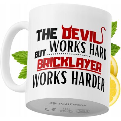 OEM Mug Humoristique Pour Maçon - Mug À Café/thé Avec Texte Amusant - Idéal Pour Les Anniversaires, Les Fêtes Et Les Occasions Spéciales - Mug Premium Pour La Maison, Le Bureau Et Le Travail - Blanc - 330 - Publicité OEM Mug Humoristique Pour Maçon - Mug À Café/thé Avec Texte Amusant - Idéal Pour Les Anniversaires, Les Fêtes Et Les Occasions Spéciales - Mug Premium Pour La Maison, Le Bureau Et Le Travail - Blanc - 330 - Publicité