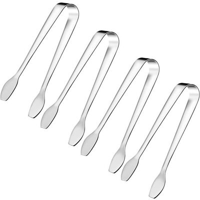 OEM 4 Pinces De Service En Acier Inoxydable 304, 11 Cm, Qualité Alimentaire, Pour Cuisine Et Buffet - Publicité OEM 4 Pinces De Service En Acier Inoxydable 304, 11 Cm, Qualité Alimentaire, Pour Cuisine Et Buffet - Publicité