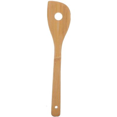 LISATR Cuillère À Mélanger En Bois D'Érable (1 Pièce), Avec Petit Trou, Idéale Pour Les Bars, Les Maisons Et Les Hôtels.-30.00x6.00x0.50cm - Publicité LISATR Cuillère À Mélanger En Bois D'Érable (1 Pièce), Avec Petit Trou, Idéale Pour Les Bars, Les Maisons Et Les Hôtels.-30.00x6.00x0.50cm - Publicité