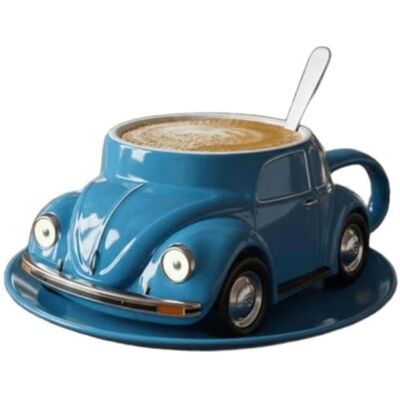 Cellfast Tasse À Café En Forme De Scarabée, Tasse À Thé Fantaisie Pour La Maison Et Le Bureau, Cadeaux Créatifs Pour Les Amateurs De (bleu) - Publicité Cellfast Tasse À Café En Forme De Scarabée, Tasse À Thé Fantaisie Pour La Maison Et Le Bureau, Cadeaux Créatifs Pour Les Amateurs De (bleu) - Publicité