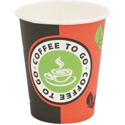 DESIGN IN Gobelet À Café Jetable 1000 Pcs Papier 240 Ml (8 Oz) - Publicité DESIGN IN Gobelet À Café Jetable 1000 Pcs Papier 240 Ml (8 Oz) - Publicité