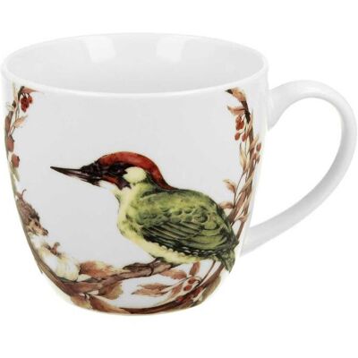 OEM Mug En Porcelaine À Motif Pic-vert 460 - Publicité OEM Mug En Porcelaine À Motif Pic-vert 460 - Publicité