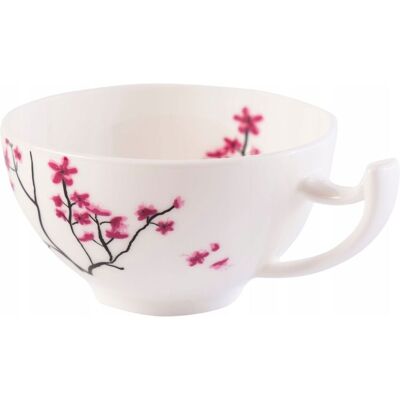 OEM Tasse En Céramique De 180 Ml À Motif Fleurs De Cerisier Pour Le Thé Et Le Café - Publicité OEM Tasse En Céramique De 180 Ml À Motif Fleurs De Cerisier Pour Le Thé Et Le Café - Publicité
