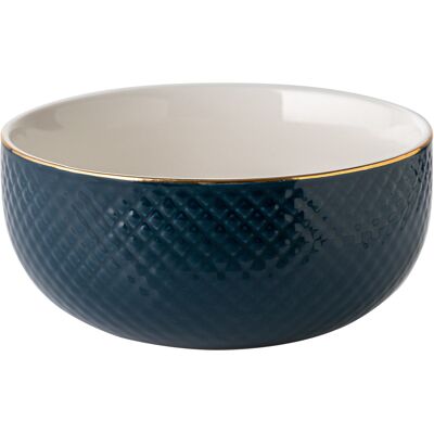 OEM Saladier En Porcelaine Florina Tiffany 13 Cm Bleu - Publicité OEM Saladier En Porcelaine Florina Tiffany 13 Cm Bleu - Publicité