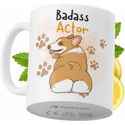 OEM Mug Humoristique Pour Acteur, Avec Texte Amusant Et Design Graphique, Idéal Pour Les Anniversaires, Les Fêtes Et Les Occasions Spéciales. Mug Premium Pour La Maison, Le Bureau Et Le Travail. Blanc, 33 - Publicité OEM Mug Humoristique Pour Acteur, Avec Texte Amusant Et Design Graphique, Idéal Pour Les Anniversaires, Les Fêtes Et Les Occasions Spéciales. Mug Premium Pour La Maison, Le Bureau Et Le Travail. Blanc, 33 - Publicité