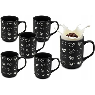 OEM Coffret Cadeau De 6 Tasses De 340 Ml Pour Café Et Thé Traditionnels Et Universels - Publicité OEM Coffret Cadeau De 6 Tasses De 340 Ml Pour Café Et Thé Traditionnels Et Universels - Publicité