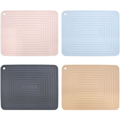 OEM 4 Sets De Table Carrés Résistants À La Chaleur Et Compatibles Avec L'Induction — - Publicité OEM 4 Sets De Table Carrés Résistants À La Chaleur Et Compatibles Avec L'Induction — - Publicité